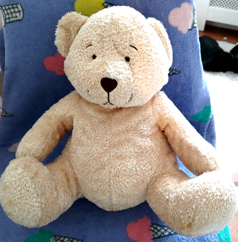 Vintage mothercare beige teddy - vintage,