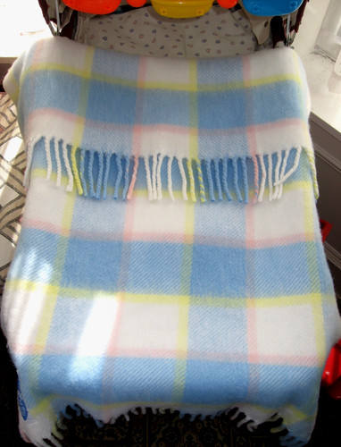 Mothercare pram rug vintage - pram,