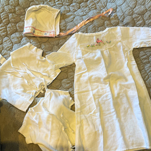 Vintage baby clothes for