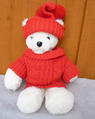 Vintage mothercare white teddy - vintage,