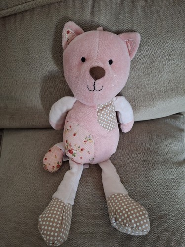 Vintage mothercare plush cat - vintage.,