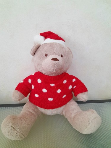 Mothercare chrismas teddy bear - chrismas,