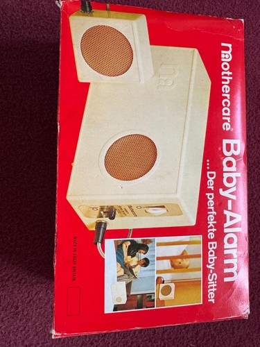 Vintage mothercare baby alarm - vintage,
